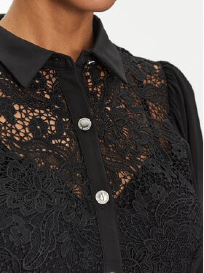 Morgan Sukienka codzienna 251-RISLO Czarny Regular Fit