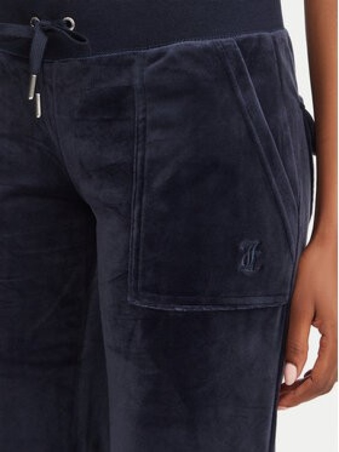 Juicy Couture Spodnie dresowe Layla JCSEBJ001G Granatowy Regular Fit