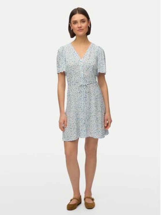 Vero Moda Sukienka letnia Alba 10292845 Biały Regular Fit