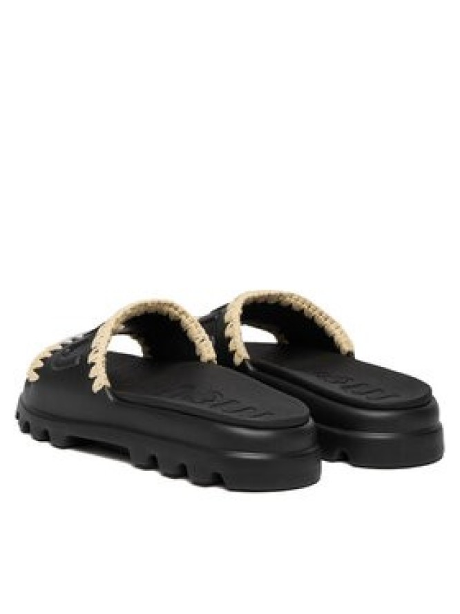 Mou Klapki MU.SW661000N Czarny