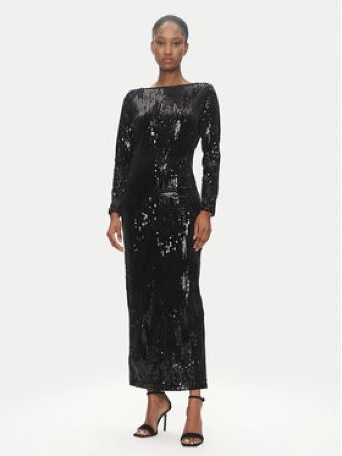 Pepe Jeans Sukienka wieczorowa Anastasia PL953636 Czarny Slim Fit