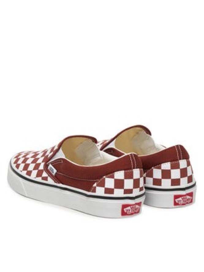 Vans Tenisówki Classic Slip-On VN000DAHFSB1 Bordowy