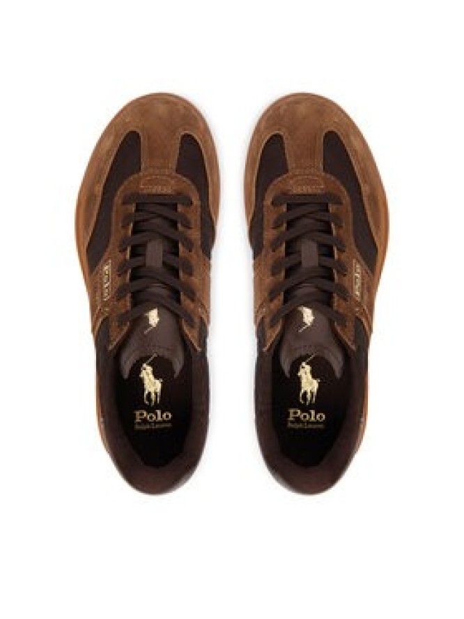 Polo Ralph Lauren Sneakersy 804P04919001 Brązowy