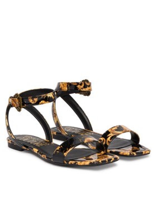 Versace Jeans Couture Sandały 80VA3S61 ZS366 G89 Czarny