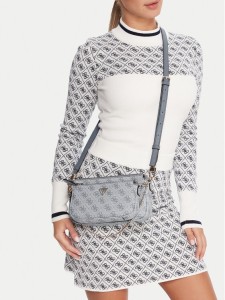 Guess Torebka Noelle II Mini HWBG96 72710 Niebieski