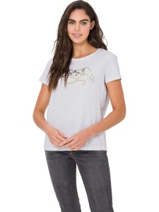 Heine Koszulka w kolorze kremowym rozmiar: 42