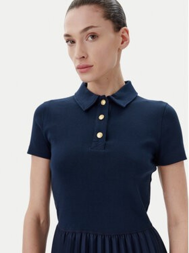 Tommy Hilfiger Sukienka codzienna WW0WW44448 Granatowy Regular Fit