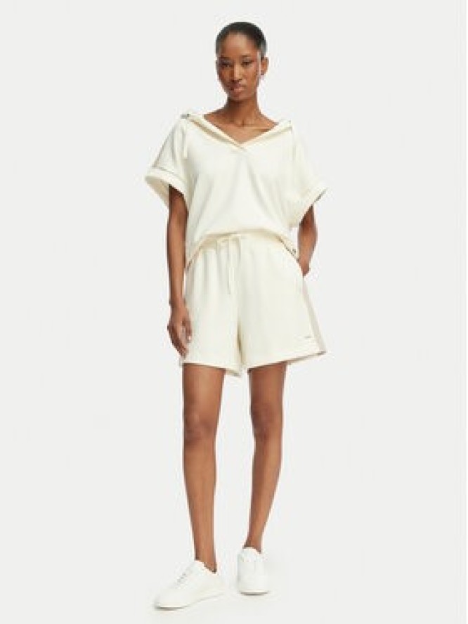 BOSS Bluza Mirage 50561076 Kremowy Relaxed Fit