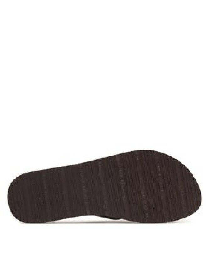 Tommy Hilfiger Japonki Corportate Sandal FW0FW09610 Brązowy
