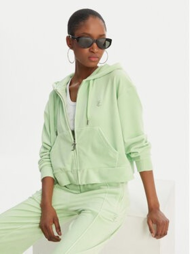 Juicy Couture Bluza Iccle JCWAS126304 Zielony Oversize