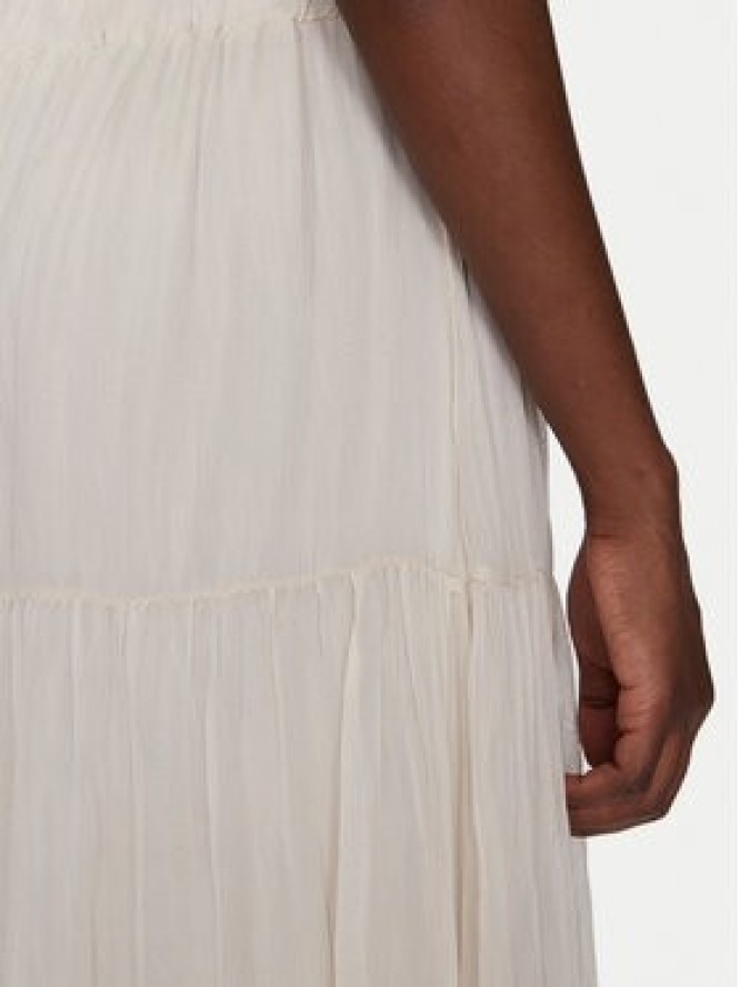 Dixie Spódnica maxi G207W007A Beżowy Regular Fit