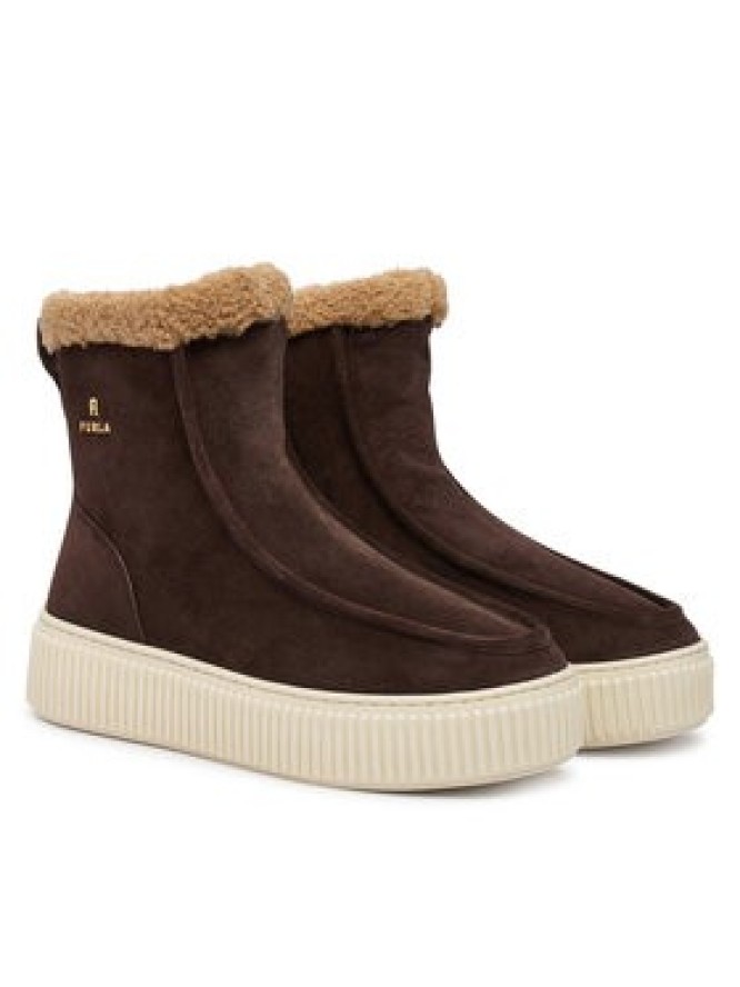 Furla Botki Wallabee YM95FKY-BX3490-5443S-1-007-20-BD Brązowy