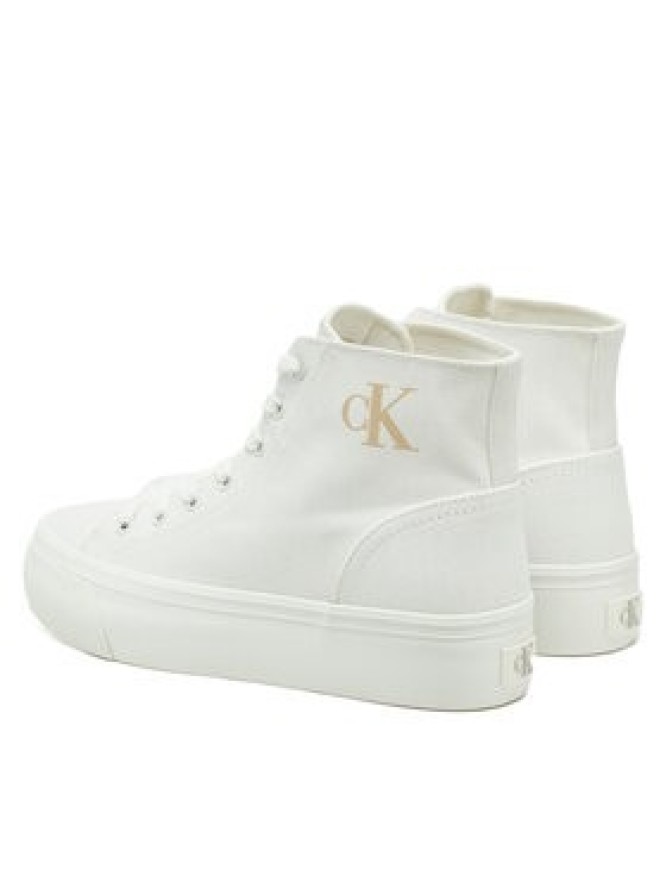 Calvin Klein Jeans Trampki YW0YW01764 Biały