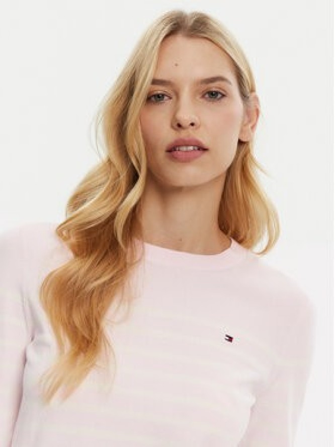 Tommy Hilfiger Sweter WW0WW44984 Różowy Regular Fit