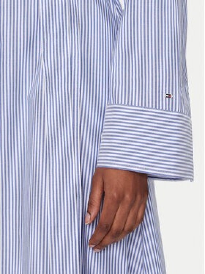 Tommy Hilfiger Sukienka koszulowa WW0WW44660 Błękitny Regular Fit