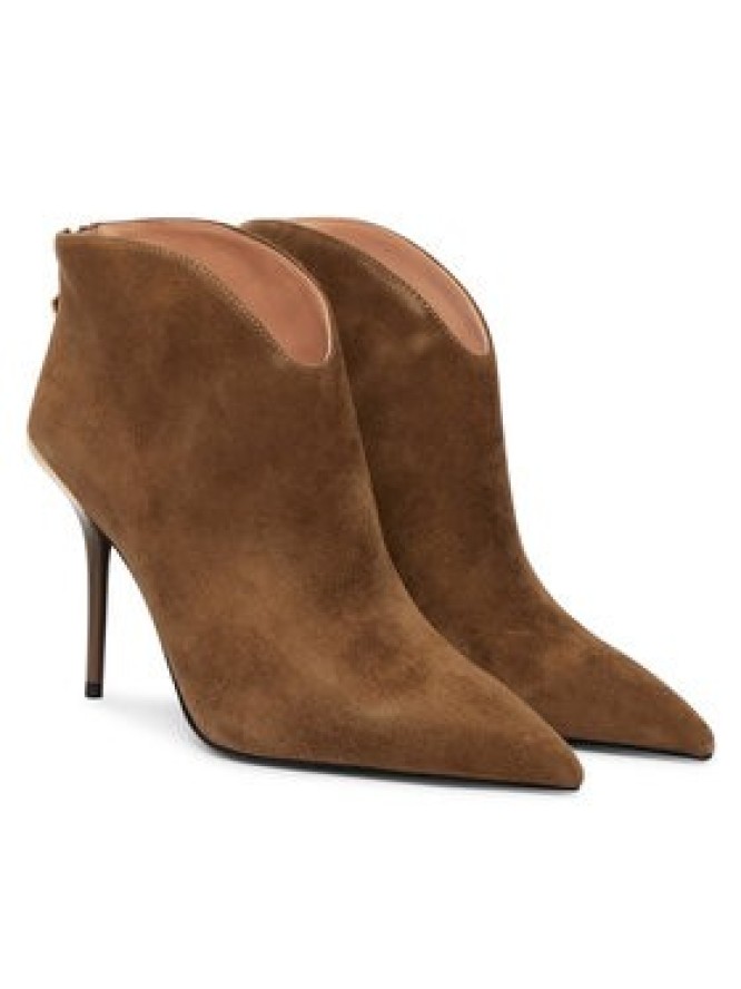 LOVE MOSCHINO Botki JA21069G1PJA0218 Beżowy