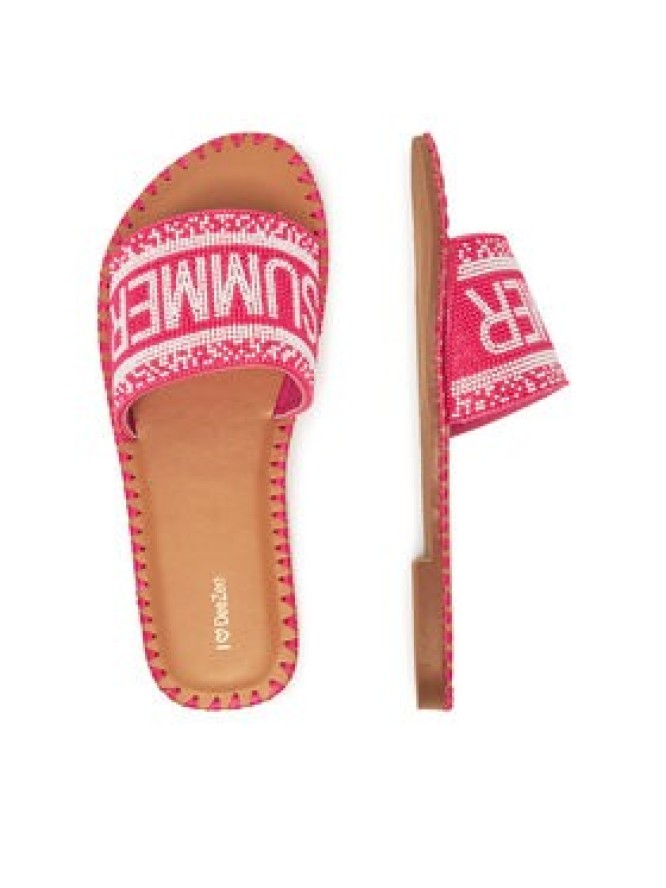 DeeZee Klapki E3316-1 Różowy