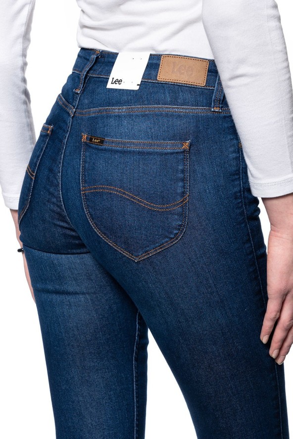 LEE JODEE DAMSKIE SPODNIE JEANSOWE DARK ARTISTICO L529MFOB 112112053
