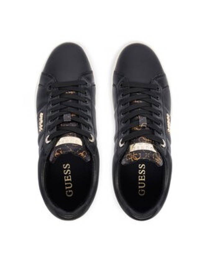 Guess Sneakersy FLFWLL PEL12 Czarny