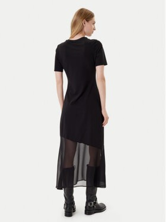 DKNY Sukienka codzienna P5GDFCNA Czarny Regular Fit