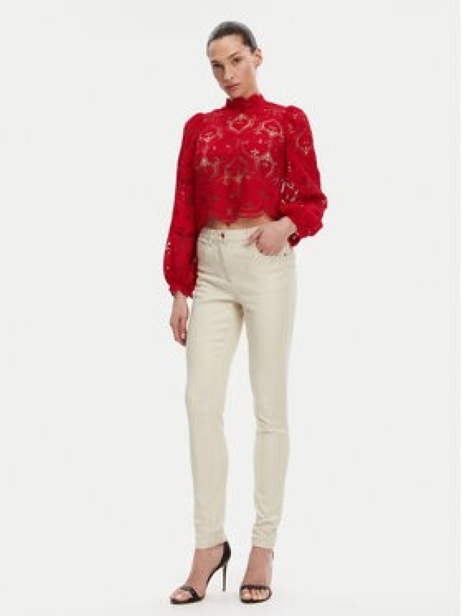 Morgan Bluzka 251-OMBRE Czerwony Regular Fit