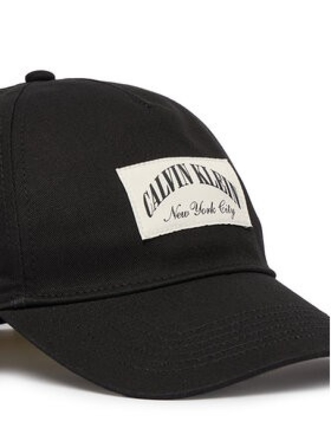 Calvin Klein Czapka z daszkiem LV04D5103G Czarny