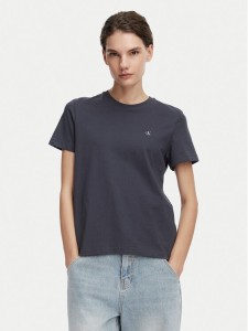 Calvin Klein Jeans T-Shirt Monogram LV047B224G Szary ciemny Regular Fit