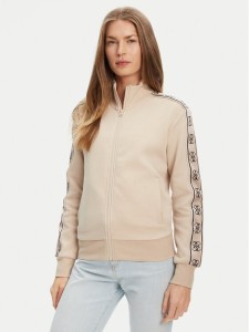 Guess Bluza V2YQ16 KB3P2 Beżowy Regular Fit
