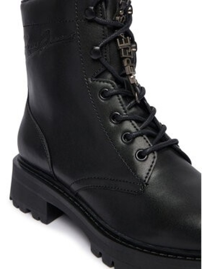 Pepe Jeans Trapery Stacy Play W PLS500022 Czarny