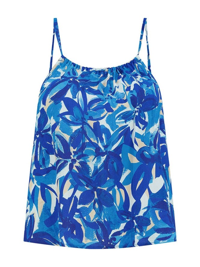 SHIWI Top w kolorze niebieskim rozmiar: S