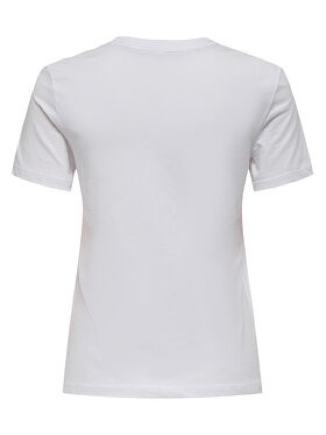ONLY T-Shirt Fun Life 15349901 Biały Regular Fit