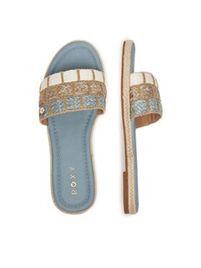 Roxy Espadryle E6018-5 Niebieski