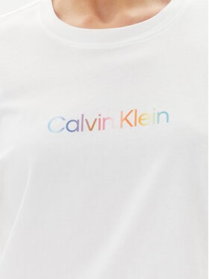 Calvin Klein Underwear T-Shirt LV00QS7470 Biały Boxy Fit