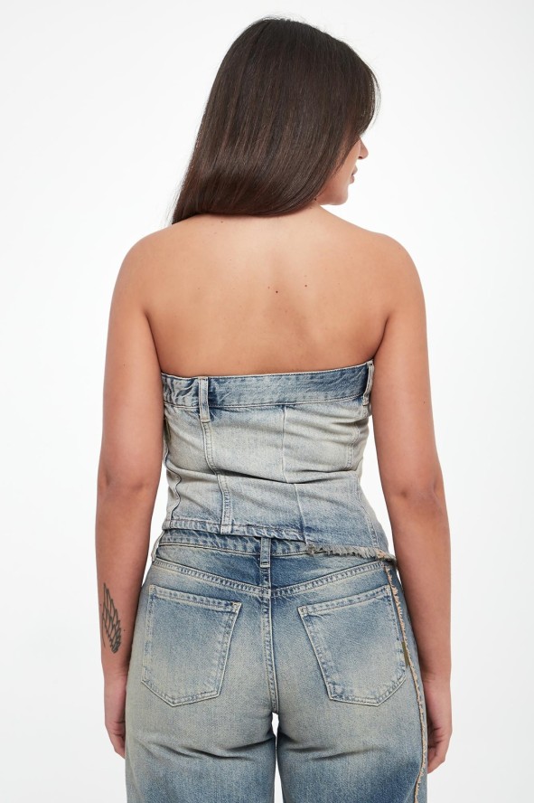 Top damski gorsetowy ARMANI EXCHANGE