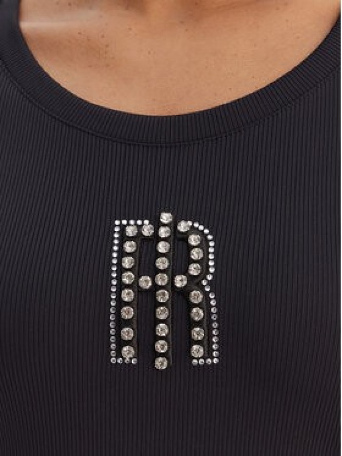 Fracomina T-Shirt FP26ST3001J42701 Czarny Slim Fit