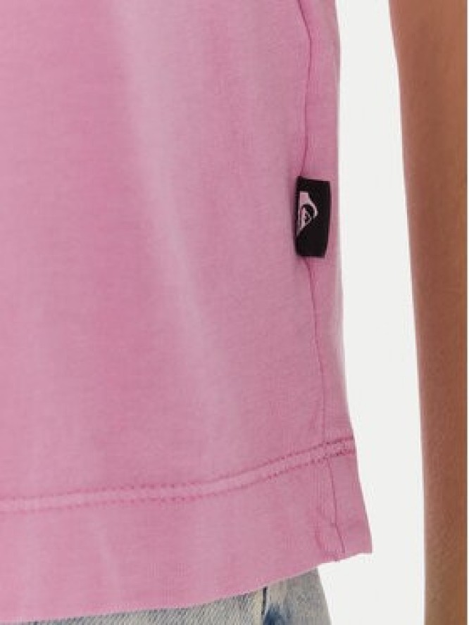 Quiksilver T-Shirt Essential EQWZT03196 Fioletowy Regular Fit