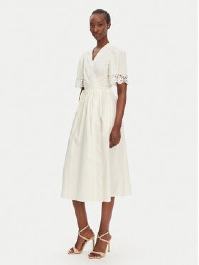 TWINSET Sukienka codzienna 251TT2091 Écru Loose Fit