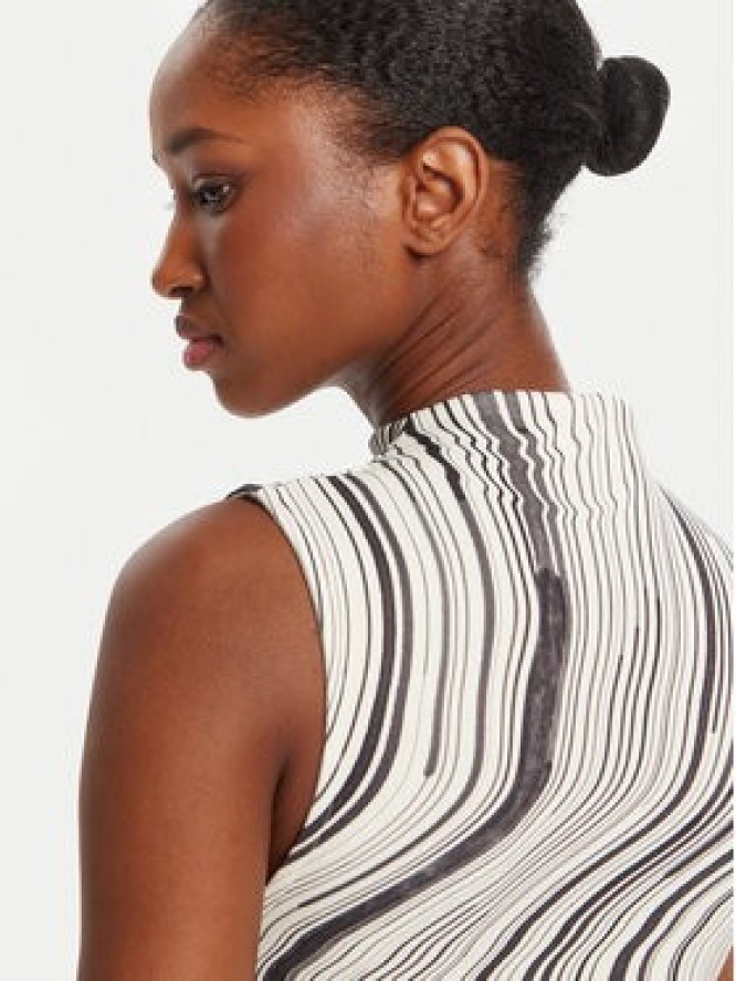 Desigual Bluzka Chiara 25WWTK55 Écru Regular Fit