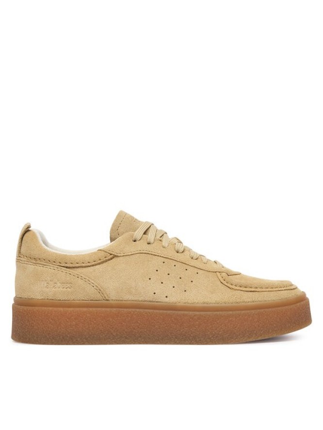 Clarks Sneakersy Boxbee Lace. 26328115 Beżowy