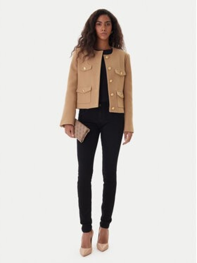 Guess Jeansy Annette W2YA99 D4PZ1 Czarny Skinny Fit