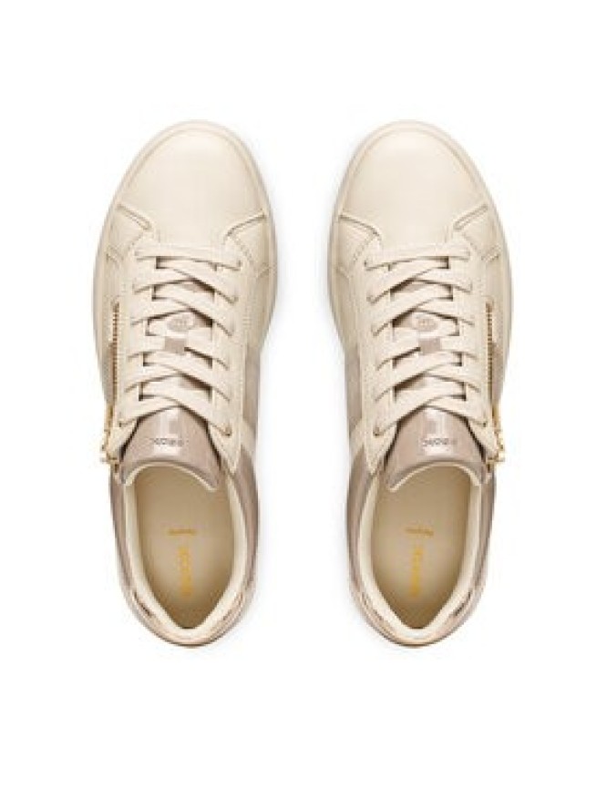 Geox Sneakersy D Blomiee D366HE 0BC22 C5V5A Beżowy jasny