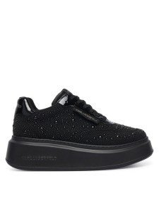 KARL LAGERFELD Sneakersy Anakapri Pearl Krust KL63523 Czarny