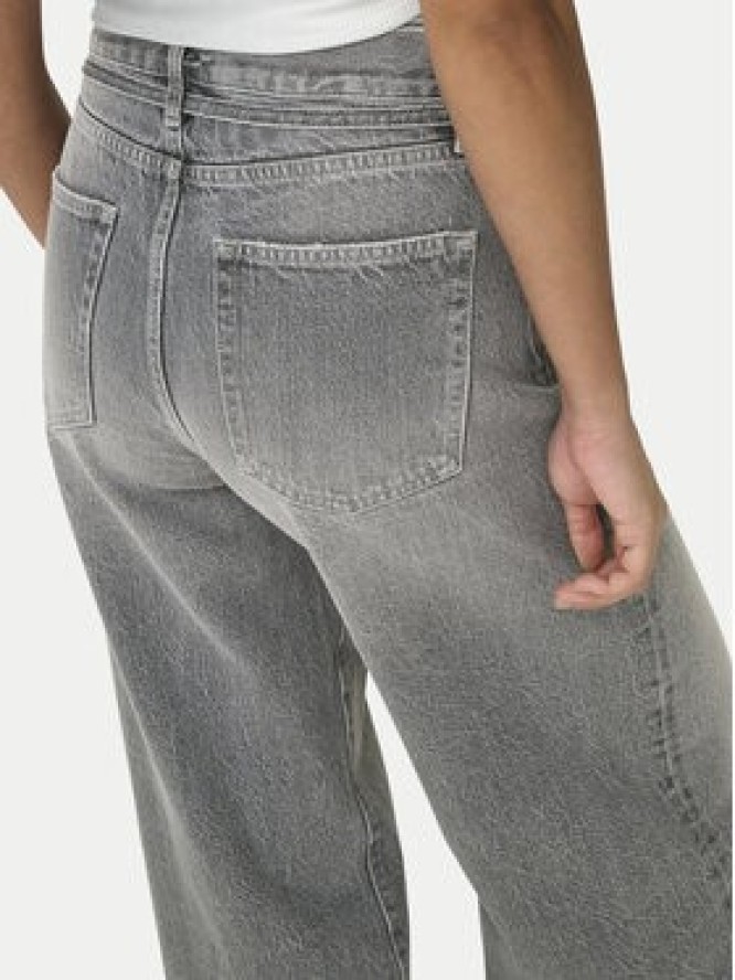 ONLY Jeansy Gianna 15338246 Szary Balloon Fit