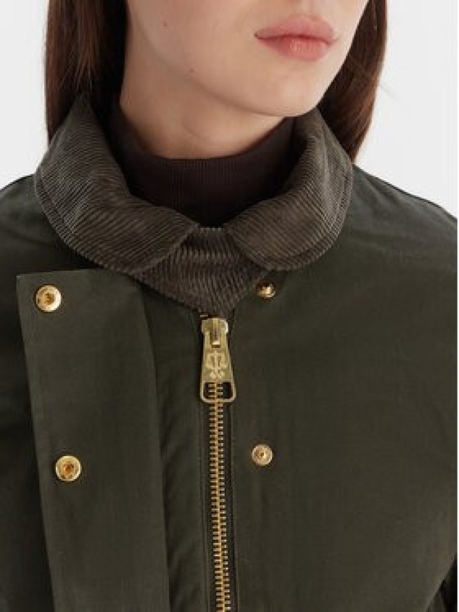 Hunter Kurtka przejściowa Leith HARW0065251 Zielony Oversize