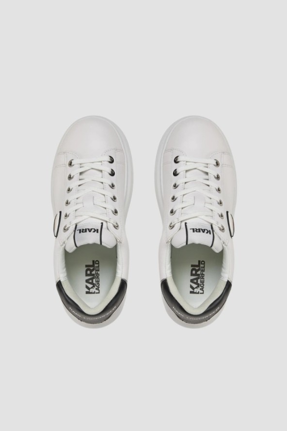 KARL LAGERFELD Białe sneakersy damskie ANAKAPRI Karl NFT, Rozmiar 40