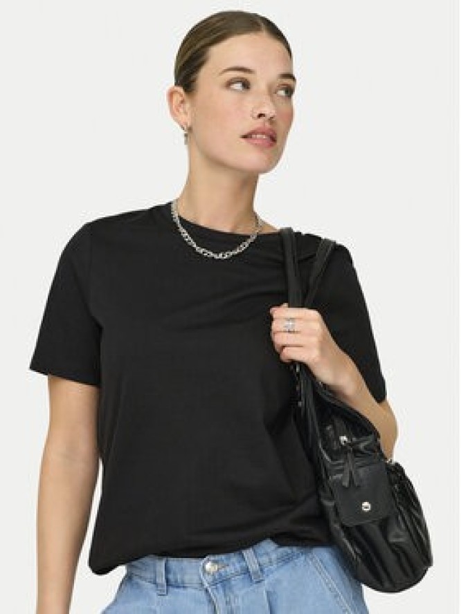 ONLY T-Shirt Freja 15367970 Czarny Regular Fit
