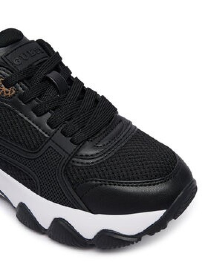 Guess Sneakersy FLTMZZ ELE12 Czarny