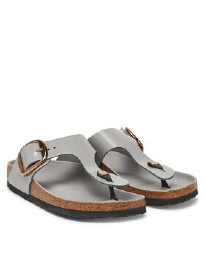 Birkenstock Japonki Gizeh Big Buckle Hex 1029507 Szary