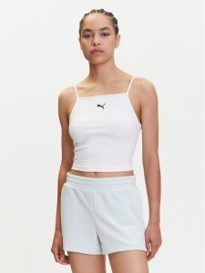 Puma Top Ess 629771 Biały Slim Fit