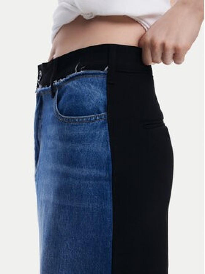 Desigual Spódnica jeansowa 25SWFD02 Niebieski Regular Fit